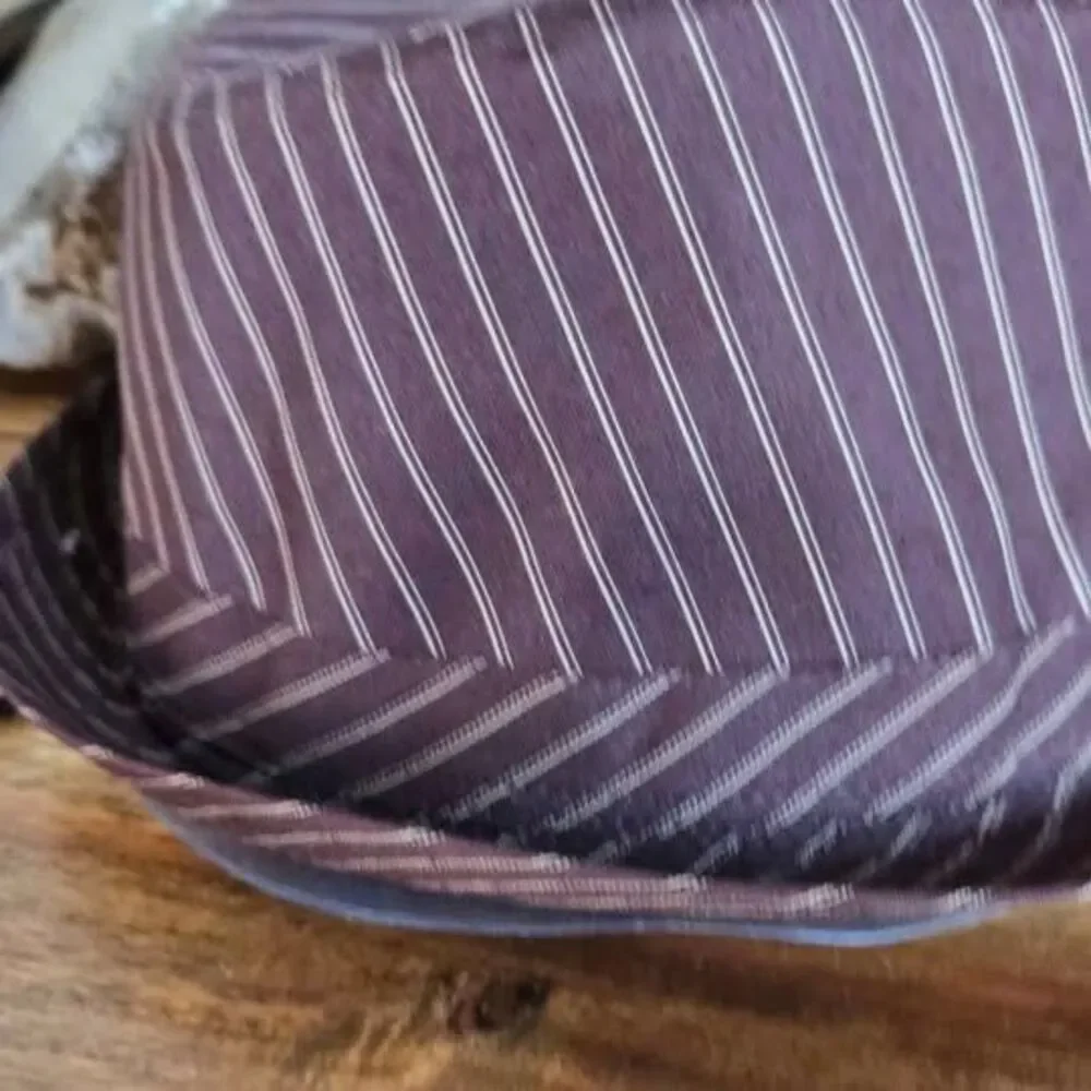 Pugs Gear Pinstripe Fedora Hat Men's Brown Trilby NWT Lightweight Dress Hat
